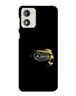 Чехол для Motorola MOTO G13 с картинкой «Mercedes — ретро стиль»