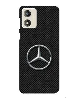 Чехол для Motorola MOTO G13 с картинкой «Карбоновый Mercedes стиль»