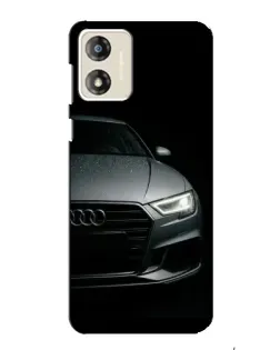 Чехол для Motorola MOTO G13 с картинкой «Audi — детализация кузова»