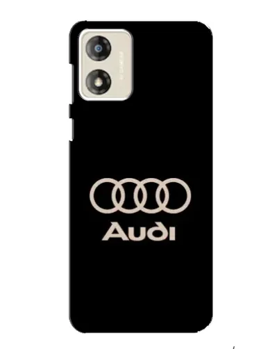 Чехол для Motorola MOTO G13 с картинкой «Audi — золотой логотип» Чехол для Motorola MOTO G13 с картинкой «Audi — золотой логотип»
