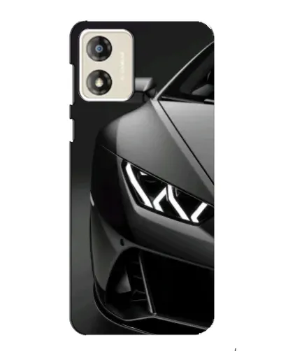 Чехол для Motorola MOTO G13 с картинкой «Lamborghini фары детализация»