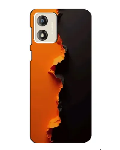 Чехол для Motorola MOTO G13 с картинкой «Оранжевый разлом» Чехол для Motorola MOTO G13 с картинкой «Оранжевый разлом»