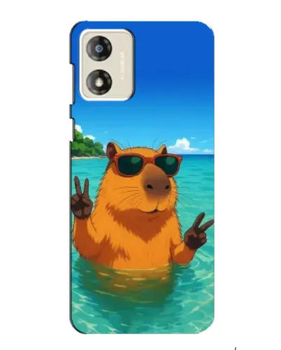 Чехол для Motorola MOTO G13 с картинкой «Морская капибара» Чехол для Motorola MOTO G13 с картинкой «Морская капибара»