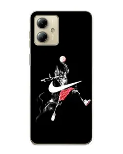 Чехол для Motorola MOTO G14 с картинкой «Jordan Jumpman»