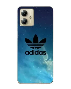 Чехол для Motorola MOTO G14 с картинкой «Adidas Stone Logo»