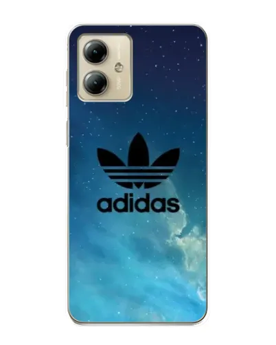 Чехол для Motorola MOTO G14 с картинкой «Adidas Stone Logo»