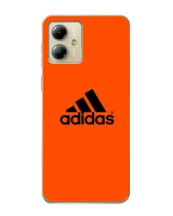 Чехол для Motorola MOTO G14 с картинкой «Adidas Ukraine»