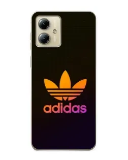 Чехол для Motorola MOTO G14 с картинкой «Градиент Adidas»