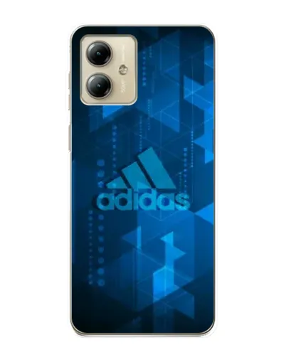 Чехол для Motorola MOTO G14 с картинкой «Adidas Sport Art»