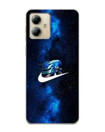Чехол для Motorola MOTO G14 с картинкой «Звездный путь Nike»