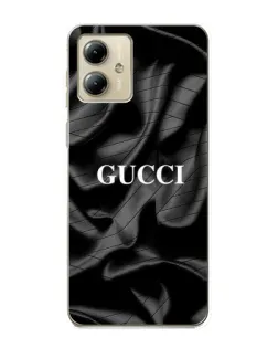 Чехол для Motorola MOTO G14 с картинкой «Gucci — шелковые волны» Чехол для Motorola MOTO G14 с картинкой «Gucci — шелковые волны»