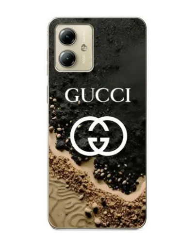Чехол для Motorola MOTO G14 с картинкой «Gucci — песчаные дюны»