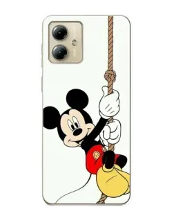 Чехол для Motorola MOTO G14 с картинкой «Mickey на канате» Чехол для Motorola MOTO G14 с картинкой «Mickey на канате»