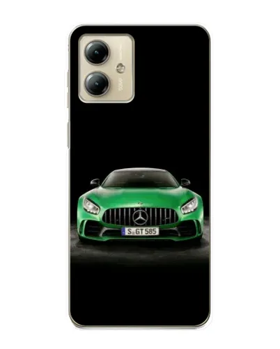 Чехол для Motorola MOTO G14 с картинкой «Mercedes — неоновый лого» Чехол для Motorola MOTO G14 с картинкой «Mercedes — неоновый лого»