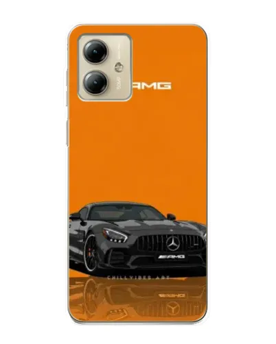 Чехол для Motorola MOTO G14 с картинкой «Оранжевый Mercedes AMG» Чехол для Motorola MOTO G14 с картинкой «Оранжевый Mercedes AMG»
