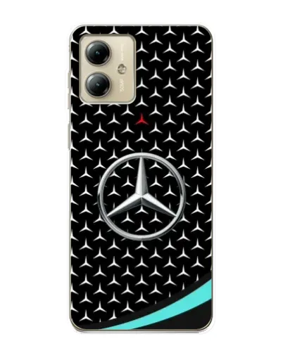 Чехол для Motorola MOTO G14 с картинкой «Mercedes — бирюзовый акцент» Чехол для Motorola MOTO G14 с картинкой «Mercedes — бирюзовый акцент»