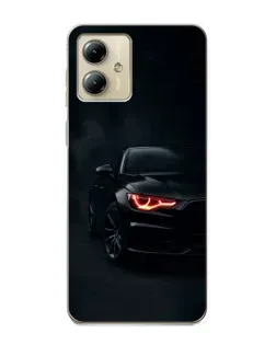 Чехол для Motorola MOTO G14 с картинкой «Audi — хищный взгляд»
