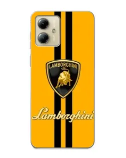 Чехол для Motorola MOTO G14 с картинкой «Lamborghini Stripe желтый» Чехол для Motorola MOTO G14 с картинкой «Lamborghini Stripe желтый»