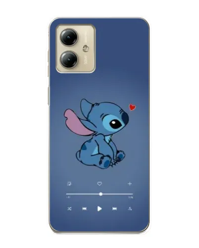 Чехол для Motorola MOTO G14 с картинкой «Музыкальный Stitch» Чехол для Motorola MOTO G14 с картинкой «Музыкальный Stitch»