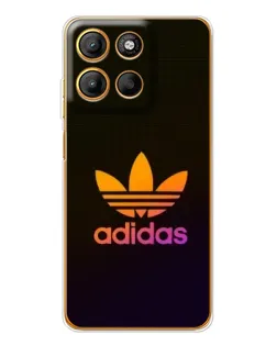 Чехол для Motorola Moto G15 Power с картинкой «Градиент Adidas»