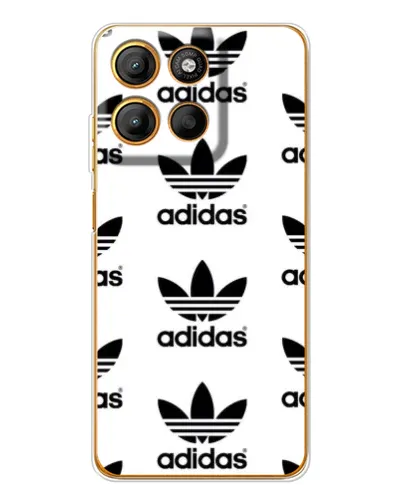 Чехол для Motorola Moto G15 Power с картинкой «Adidas Pattern»