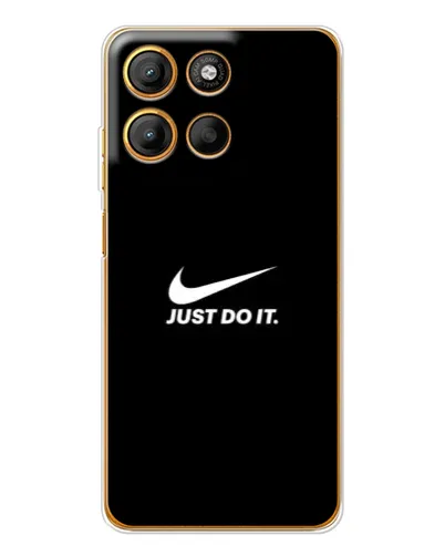 Чехол для Motorola Moto G15 Power с картинкой «Минимализм от Nike» Чехол для Motorola Moto G15 Power с картинкой «Минимализм от Nike»