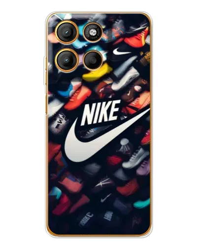 Чехол для Motorola Moto G15 Power с картинкой «Коллекция кроссовок Nike» Чехол для Motorola Moto G15 Power с картинкой «Коллекция кроссовок Nike»