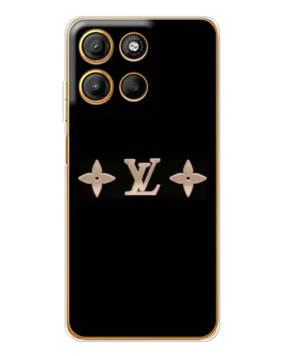 Чехол для Motorola Moto G15 Power с картинкой «Louis Vuitton — минимализм»