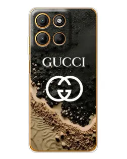 Чехол для Motorola Moto G15 Power с картинкой «Gucci — песчаные дюны»