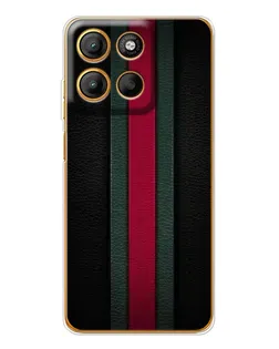 Чехол для Motorola Moto G15 Power с картинкой «Gucci — неоновая линия»