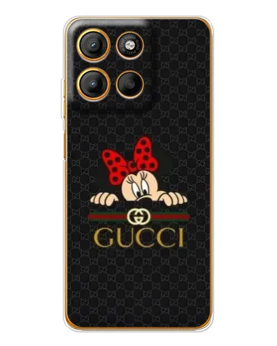 Чехол для Motorola Moto G15 Power с картинкой «Минни Маус Gucci — черный» Чехол для Motorola Moto G15 Power с картинкой «Минни Маус Gucci — черный»