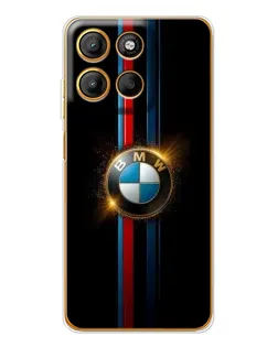 Чехол для Motorola Moto G15 Power с картинкой «BMW M-Power неон»