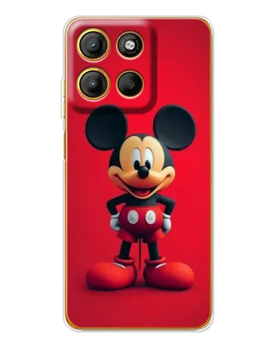 Чехол для Motorola Moto G15 Power с картинкой «Mickey в полный рост»