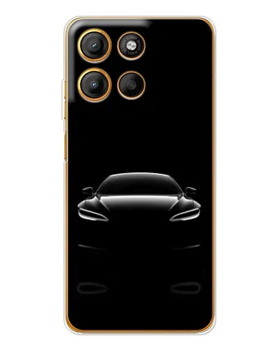 Чохол для Motorola Moto G15 Power з картинкою «Силует Tesla Night» Чохол для Motorola Moto G15 Power з картинкою «Силует Tesla Night»