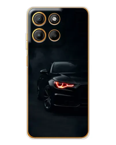 Чехол для Motorola Moto G15 Power с картинкой «Audi — хищный взгляд»