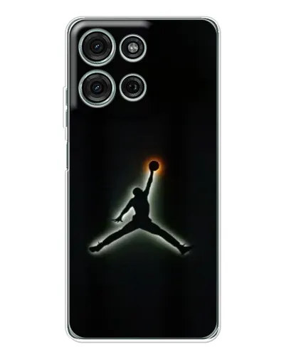 Чехол для Motorola Moto G15 с картинкой «Jordan Gradient Logo»