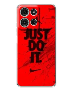Чехол для Motorola Moto G15 с картинкой «Nike Just Do It»