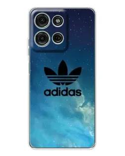 Чехол для Motorola Moto G15 с картинкой «Adidas Stone Logo»