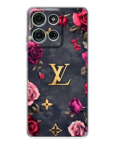 Чехол для Motorola Moto G15 с картинкой «Цветочный Louis Vuitton» Чехол для Motorola Moto G15 с картинкой «Цветочный Louis Vuitton»