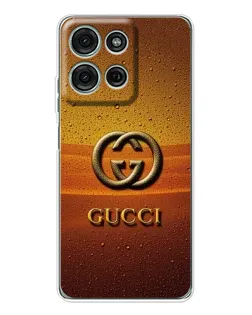 Чехол для Motorola Moto G15 с картинкой «Gucci — солнечный градиент»