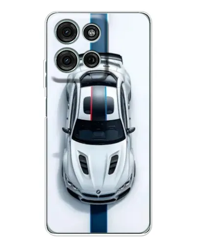 Чехол для Motorola Moto G15 с картинкой «Вид сверху — BMW M»