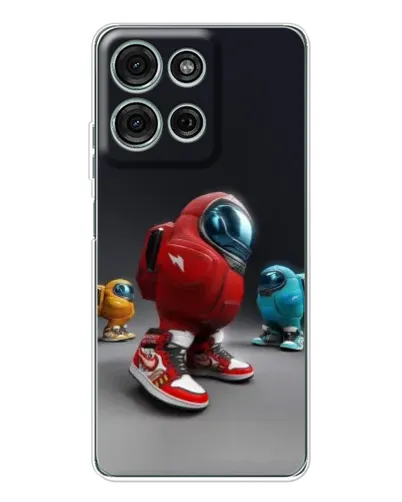 Чехол для Motorola Moto G15 с картинкой «Among Us — 3D стиль» Чехол для Motorola Moto G15 с картинкой «Among Us — 3D стиль»
