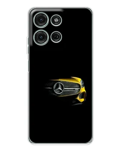 Чехол для Motorola Moto G15 с картинкой «Mercedes — ретро стиль» Чехол для Motorola Moto G15 с картинкой «Mercedes — ретро стиль»