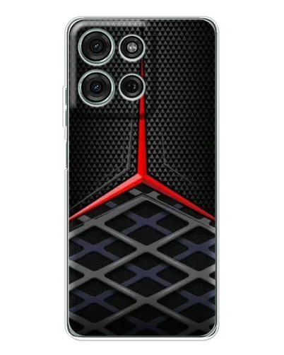 Чехол для Motorola Moto G15 с картинкой «Mercedes Carbon Grid» Чехол для Motorola Moto G15 с картинкой «Mercedes Carbon Grid»