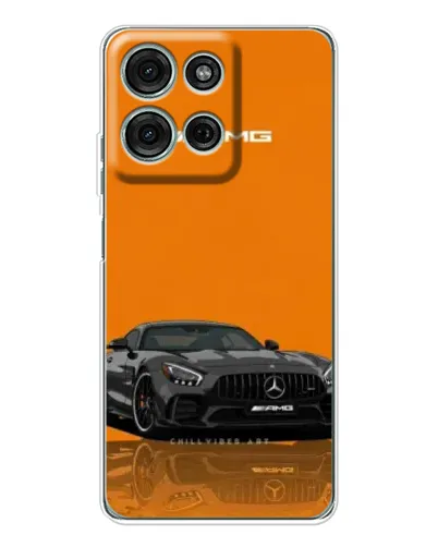 Чехол для Motorola Moto G15 с картинкой «Оранжевый Mercedes AMG» Чехол для Motorola Moto G15 с картинкой «Оранжевый Mercedes AMG»