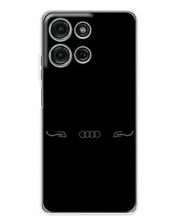 Чехол для Motorola Moto G15 с картинкой «Audi — световой подпись» Чехол для Motorola Moto G15 с картинкой «Audi — световой подпись»