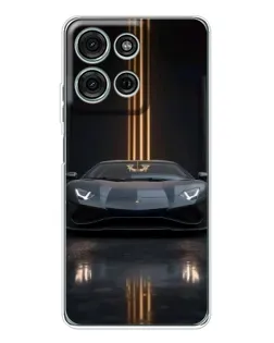 Чехол для Motorola Moto G15 с картинкой «Lamborghini золотые линии» Чехол для Motorola Moto G15 с картинкой «Lamborghini золотые линии»