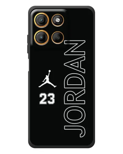 Чехол для Motorola Moto G17 Power с картинкой «Jordan Vertical»