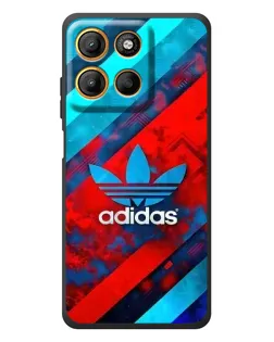 Чехол для Motorola Moto G17 Power с картинкой «Абстракция Adidas»