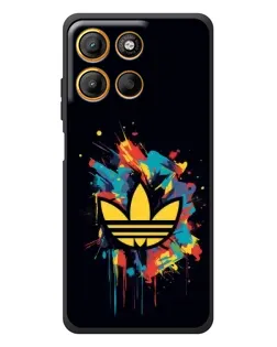 Чехол для Motorola Moto G17 Power с картинкой «Adidas Splash»